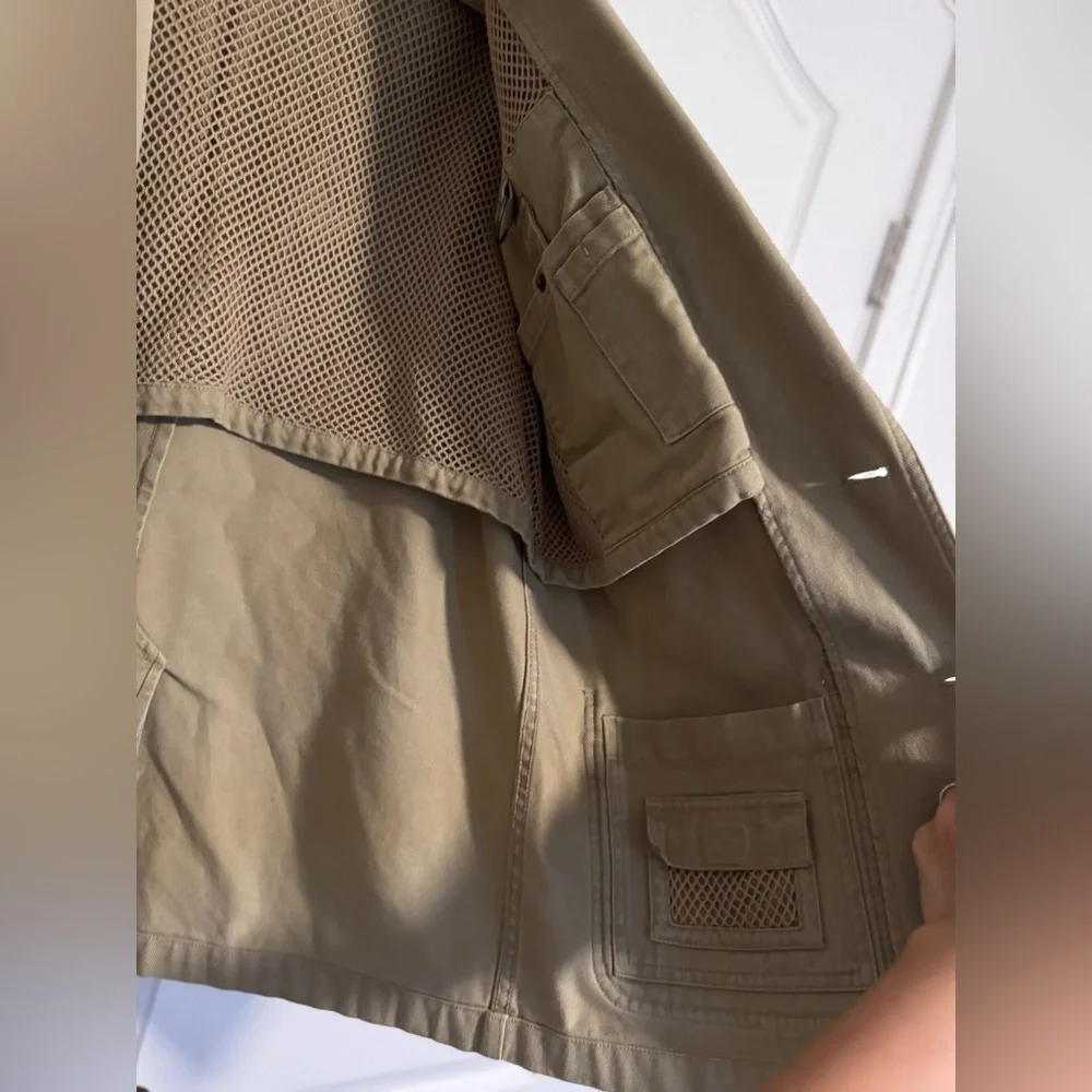 Orvis Men's Vintage Tan Zambezi Chore Jacket